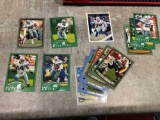 Football cards including Smith, Williams rookie, Bryant rookie, Lee plus
