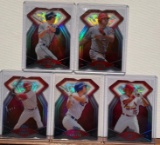 5x-2011 Topps Diamond cut cards