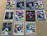 Dan Marino, Tony Romo and Peyton Manning Cards