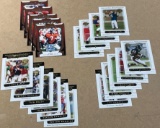 75th NFL draft cards, 50th anniversary cards including Manning, Brady, Namath, Orton Rookie plus