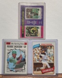 75, and 80 Reggie Jackson and Pete Rose