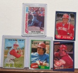 1967, 81, 86 Pete Rose Cards