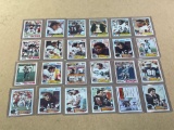 1981,82 Topps Football cards