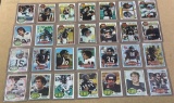 1976, 79, 80 Topps Football Cards