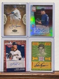 4x-Berrios, May, Hader, and Kingman autographed cards