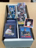 Assorted baseball cards unchecked