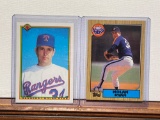 1987 Topps and 1990 Bowman Nolan Ryan