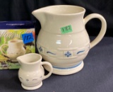 Small Juice Pitcher and Miniature Pitcher 2 x $
