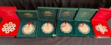 4 Hometown Ornaments and Two Snowflake
