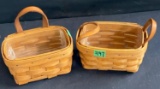 Two Small Baskets with Protectors