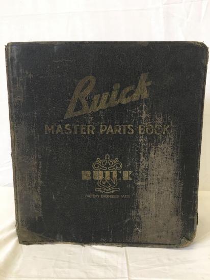 Buick master parts book factory engineered parts