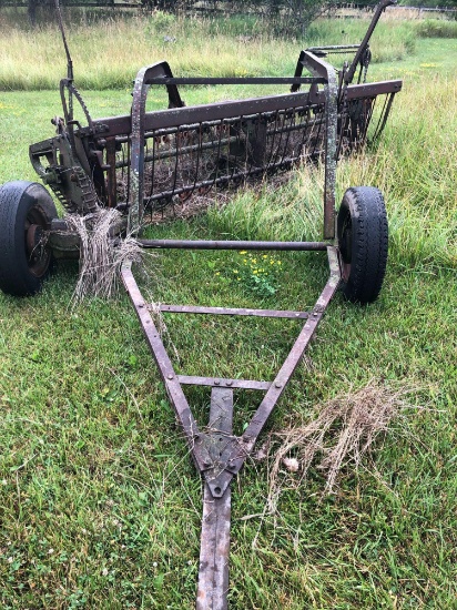 12. International side delivery rake , some new teeth. Worked fine the last time used.