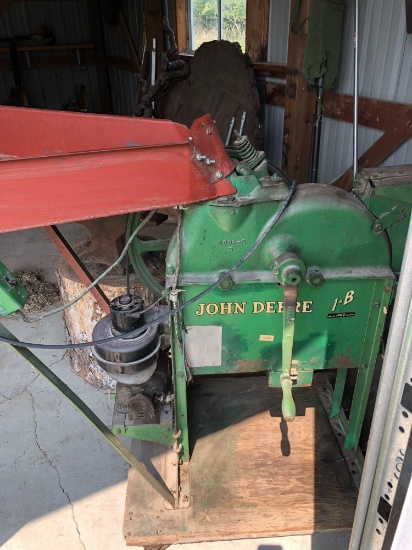 20. John deere corn sheller . this is an original hand sheller that was converted to run on a motor