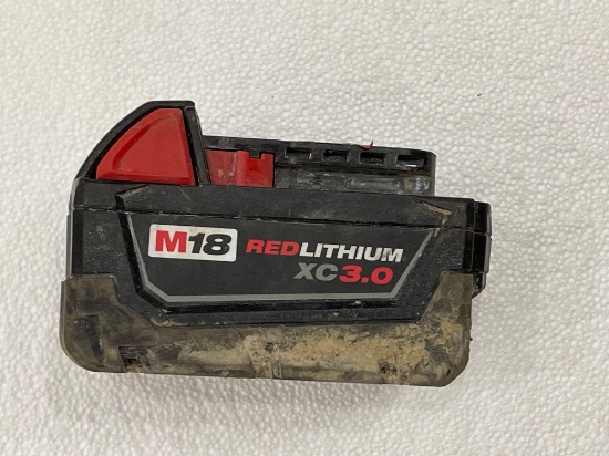 Milwaukee M 18 red lithium battery works