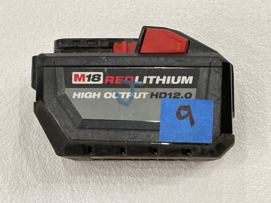 Milwaukee M 18 red lithium high output battery works
