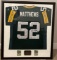 Clay Matthews Autographed Jersey framed with Legends of the field COA
