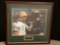 Brett Farve and John Elway Autographed Picture with Brett Favre COA 35/149 28x27
