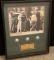 Arnold Palmer, Jack Nicklaus, and Tiger Woods Autographed Golf balls with print framed Art of Music