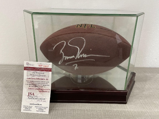 Boomer Esiason Autographed football with JSA COA