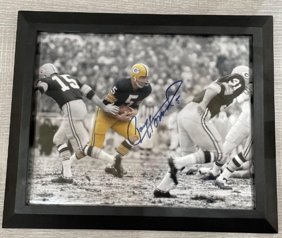 Paul Hornung autographed picture 11.5x9.5 with All Star Inc COA