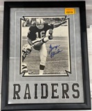 George Blanda autographed picture 14x18 with Upper Deck COA
