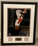 Ozzie Smith signed picture 24x31 with JSA COA