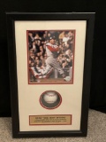 Stan Musial autographed baseball with encore COA 14x24