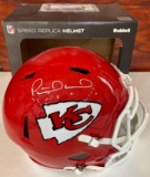 Patrick Mahomes autographed full size Helmet with Steiner COA