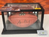 Aaron Rodgers autographed full size football with Creative Sports COA