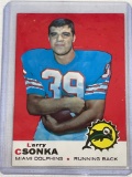 1969 Topps Larry Csonka Rookie card
