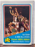 1972 Topps Kareem Abdul Jabbar
