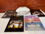 2008 Steelers football, books and Super bowl XXIII program