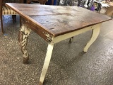 Antique Rustic Table 61?x21?