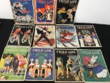 Vintage Collection Child Life Magazines 1940