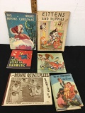 Vintage book Five little peppers 1938 and more kids books