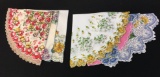 Vintage Handkerchief Flowers 12?x12?