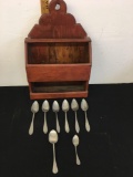 Vintage 1 BCR Spoon and pine double wall box