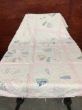 VINTAGE HAND MADE QUILT