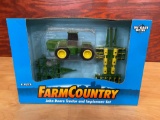 1/64th Ertl FarmCountry John Deere 8870 4WD tractor set