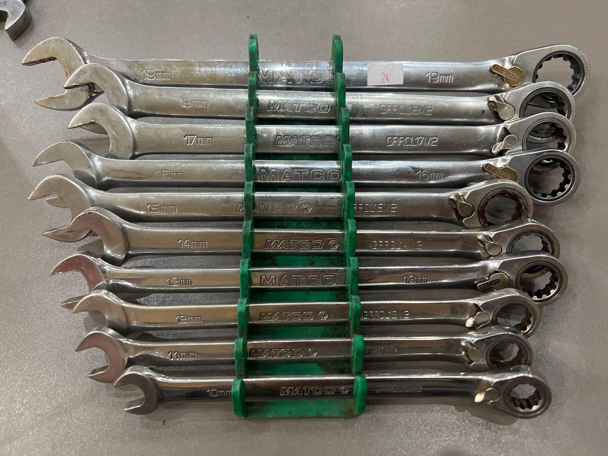 MATCO Metric Ratcheting Wrenches Proxibid