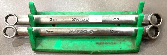 MATCO metric closed ended wrenches