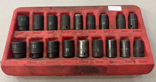 MAC Standard and Metric Socket set