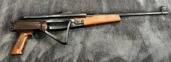 Chinese made believed to be 22 cal Gun with foldable stock