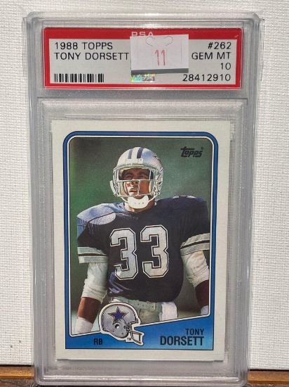 1988 Topps Tony Dorsett PSA 10