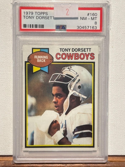 1979 Topps Tony Dorsett PSA 8