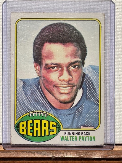 1976 Topps Walter Payton Rookie card