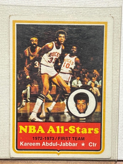 1972-73 Topps Kareem Abdul Jabbar