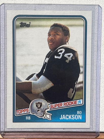 1988 Topps Bo Jackson Super Rookie