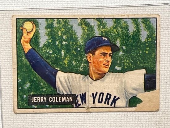 1951 Bowman Jerry Coleman