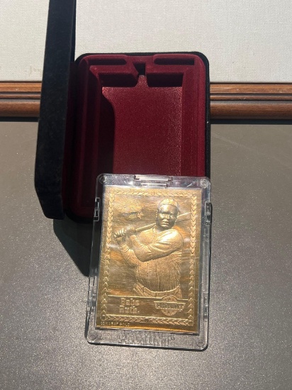 1994 Babe Ruth Gold card with case
